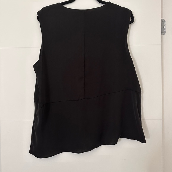 CALVIN KLEIN BLACK TOP ASYMETRIC - Picture 3 of 4